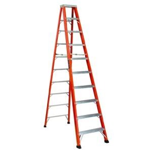 Ladder, Step 10 ft. Fiberglass