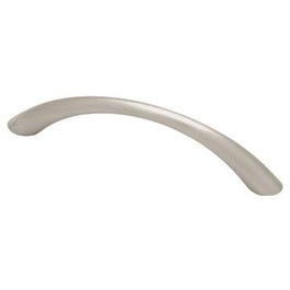 Cabinet Pull, Tapered Bow, Satin Nickel, 96mm