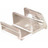 Shower Door Bottom Guide, Clear Acrylic