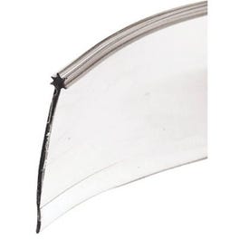 Shower Door Bottom Seal, Clear, 1-5/16-In.