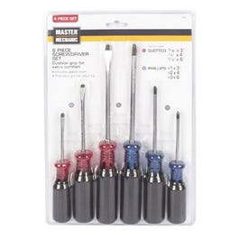 Screwdriver Set, 6-Pc.
