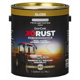 Rust Preventative Paint & Primer, Direct to Metal, Truck, Tractor, Implement & Equipment, Ford Light Gray, 1-Gallon