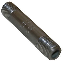 Stainless Steel Pipe Nipple, 1/8 x 2-In.