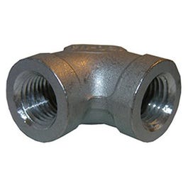 Stainless Steel 90 Degree Pipe Elbow, 3/8-In.
