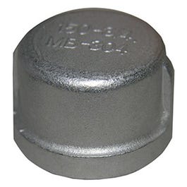 Stainless Steel Pipe Cap, 3/4-In.