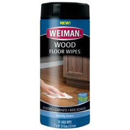 Wood Floor Wipes, 7 x 10-In., 24-Ct.