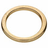 Steel Connecting Ring, Brass Plated, 2-In. x #2