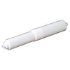 Toilet Paper Roller, White Plastic