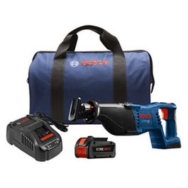 Reciprocating Saw Kit, D-Handle, 1-1/8-In., 18-Volt Battery