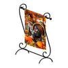 Evergreen Porch Scroll Garden Flag Stand