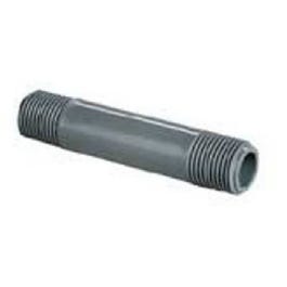 Underground Sprinkler PVC Riser, Molded Gray, 3/4 x 6-In.