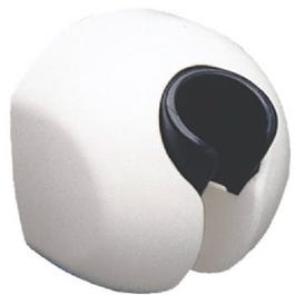 White Shower Wall Screw Or Adhesive Mount