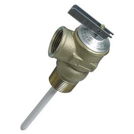 Water Heater Temperature & Pressure Relief Valve, Lead-Free, 3/4-In.