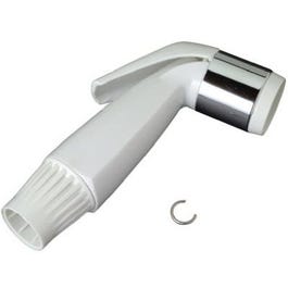 White Plastic Sink Spray Head