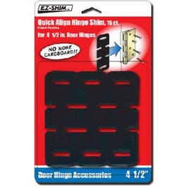 Quick-Align Hinge Shim For 4.5-In. Hinges, 15-Pk.