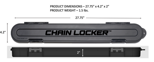 Chain Locker® Original Universal Chainsaw Chain Storage Case