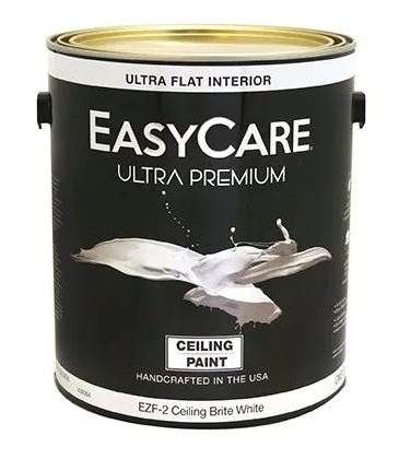 True Value EasyCare Ultra Premium Latex Ceiling Paint (1 Gallon, Brite White, Flat)