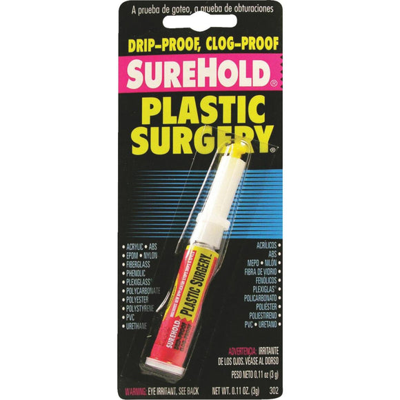 Surehold 3 gm Plastic Super Glue