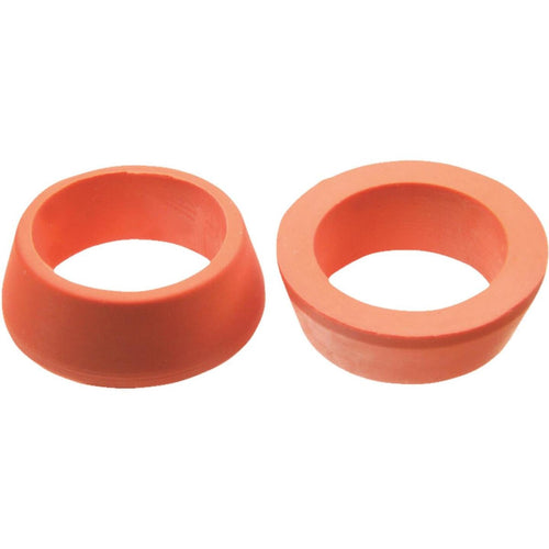 Danco 13/16 In. x 19/32 In. Orange Rubber Slip Joint Washer