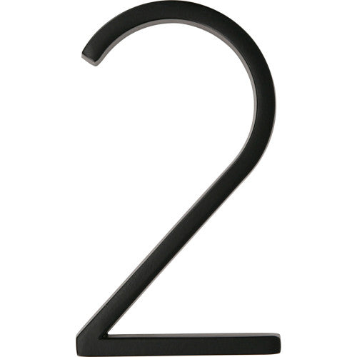 Hillman Distinctions Floating Mount House Number 2 Black