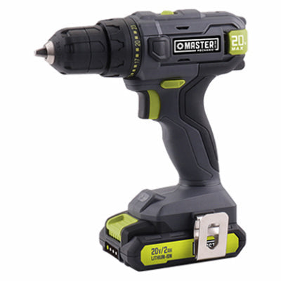 Master Mechanic 20-Volt Compact Cordless Drill Kit (3/8)