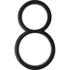 Distinctions Floating Mount House Number 8 Black