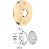 Defender Security 3 In. Replacement Door Knob Rose