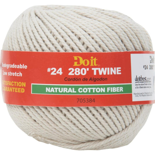 Do it #24 x 280 Ft. Natural Cotton Twine