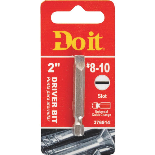 Do it #8-10 Slotted 2 In. Power Screwdriver Bit