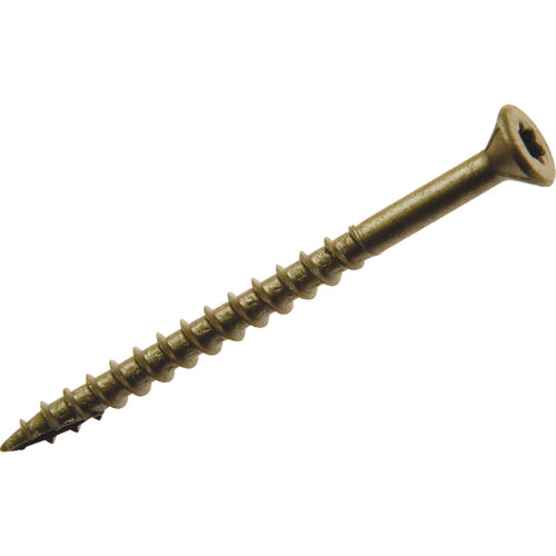 Do it #9 x 2-1/2 In. Gold Star Bugle-Head Wood Exterior Screw (5 Lb. Box)