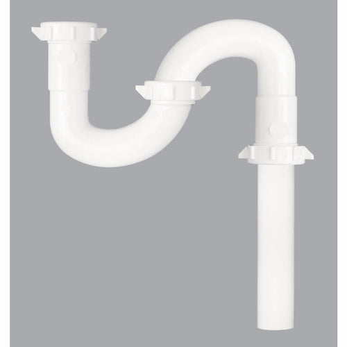 Do it 1-1/2 In. x 1-1/2 In. White Plastic S-Trap