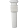 Do it 1-1/2 In. x 12 In. White Plastic Extension Tube