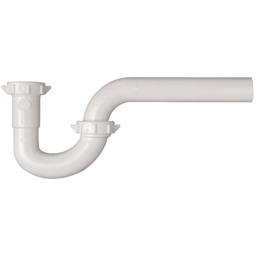 Do it 1-1/4 In. x 1-1/4 In. White Plastic P-Trap