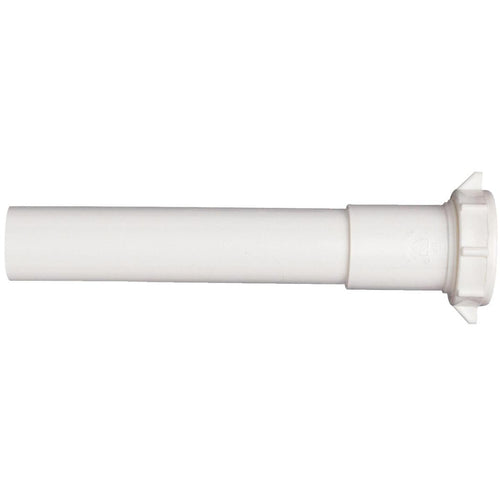 Do it 1-1/4 In. x 6 In. White Plastic Extension Tube