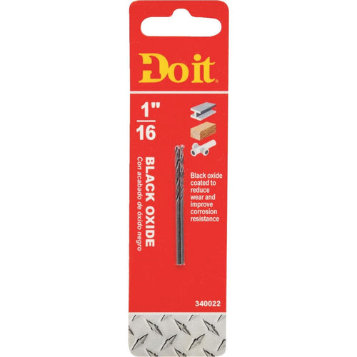 Do it 1/16 In. Black Oxide Drill Bit (2-Pack)