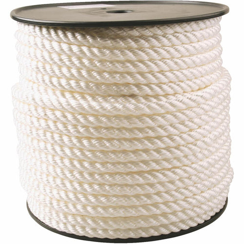 Do it 1/2 In. x 250 Ft. White Twisted Nylon Rope