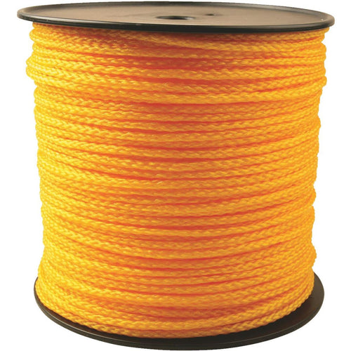 Do it 1/4 In. x 1000 Ft. Yellow Braided Polypropylene Rope
