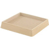 Do it 3 In. Inner Dimension Square Almond Furniture Leg Cup,(2-Pack)