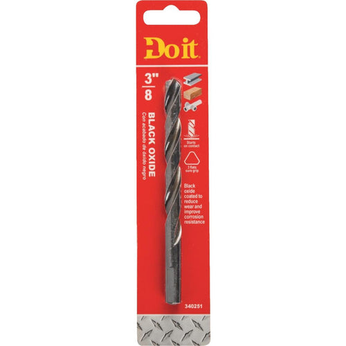 Do it 3/8 In. Black Oxide Drill Bit