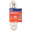 Do it Best 15 Ft. 16/2 White Cube Tap Extension Cord