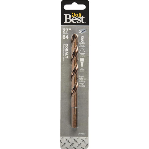 Do it Best 27/64 In. Cobalt Drill Bit