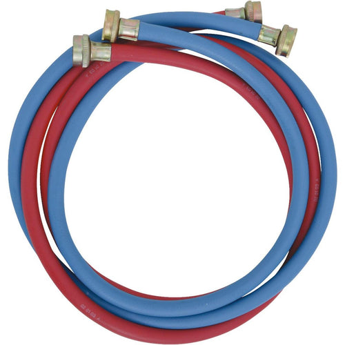 Do it Best 3/8 In. X 6 Ft. Reinforced EPDM Rubber Washing Machine Hose (2-Pack)