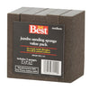 Do it Best Jumbo All-Purpose 3 In. x 5 In. x 1 In. 80 Grit Medium Sanding Sponge (5-Pack)