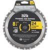 Do it Best Professional 8-1/4 In. 24-Tooth Framing Circular Saw Blade