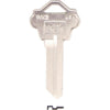 Do it Best Weslock Nickel Plated House Key, WK2 (10-Pack)