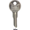 Do it Best Yale Nickel Plated House Key, Y11 (10-Pack)