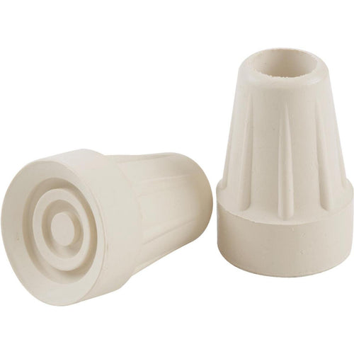 Do it Rubber Off-White 3/4 In. Crutch Tip,(2-Pack)