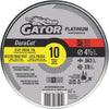 Gator Blade DuraCut Type 1 4-1/2 In. x 0.063 In. x 7/8 In. Metal/Stainless Cut-Off Wheel (10-Pack)
