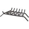 Home Impressions 27 In. Steel Fireplace Grate with Ember Screen