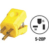 Leviton 20A 125V 3-Wire 2-Pole Python Cord Plug